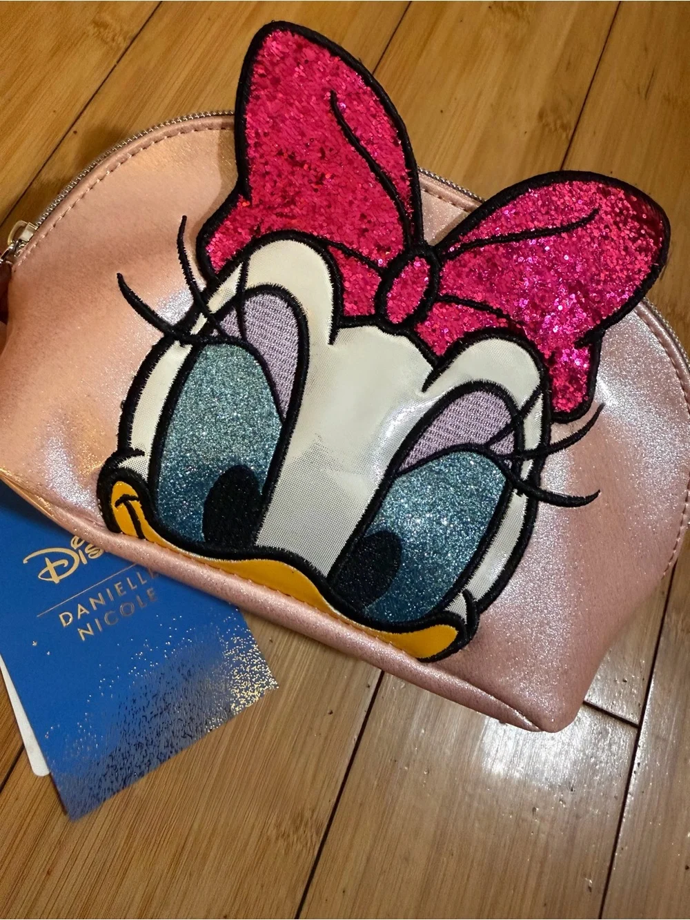 Disney x Danielle Nicole Daisy Duck Pouch OS